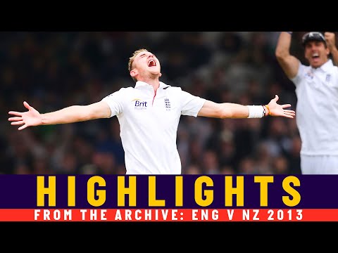 Broad &amp; Southee Dominate Low-Scoring Thriller! | Classic Match | England v NZ 2013 | Lord&#039;s