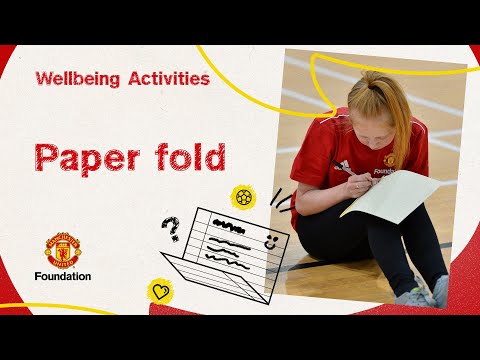 Wellbeing activities - Paper fold