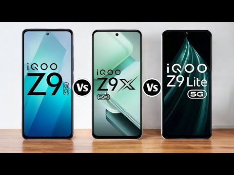 IQOO Z9 Vs iQOO Z9x Vs iQOO Z9 Lite