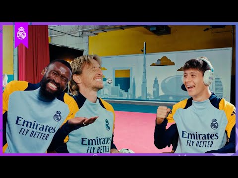 EPIC mini-games! | Modrić vs Arda vs Rüdiger | Visit Dubai