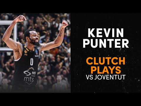 Kevin Punter&#039;s CLUTCH PLAYS Including the Game Winner to Keep Partizan UNDEFEATED