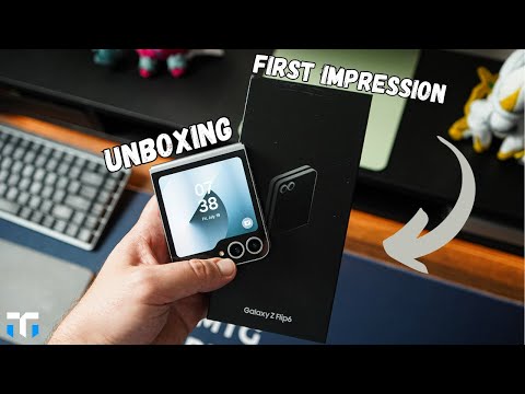 Samsung Galaxy Z Flip 6 Silver Unboxing &amp; First Impressions!