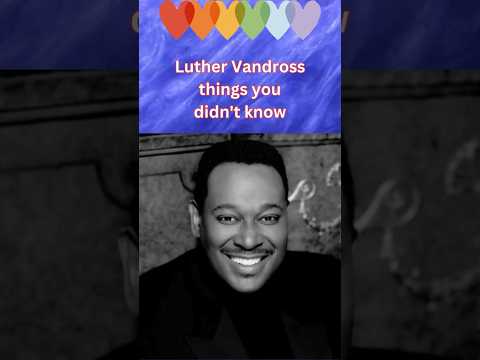 Discovering the Inspiring Story of Soul Legend Luther Vandross