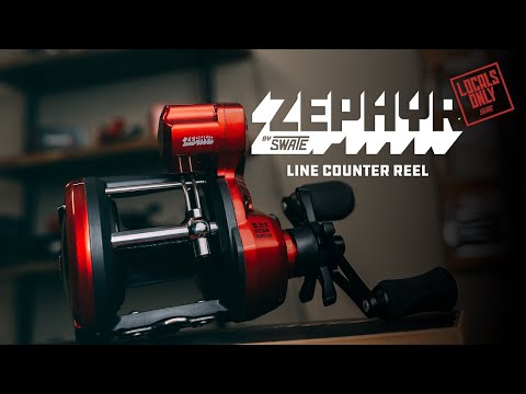 Swate ZEPHYR Trolling Reel | A Versatile Line Counter (Trolling Rod Setup)