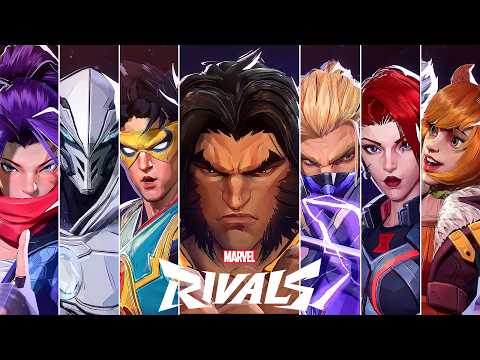 FULL ROSTER REVEAL &amp; 1 HOUR OF MARVEL RIVALS GAMEPLAY