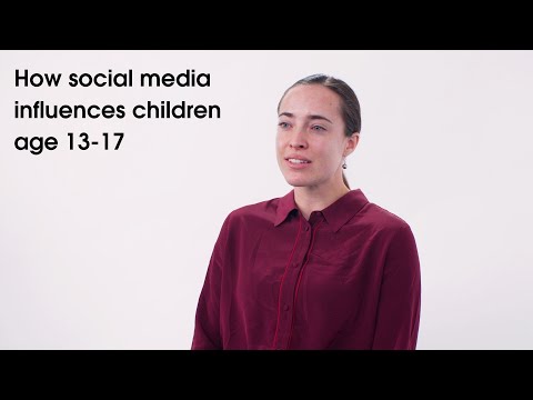 How social media influences the mental &amp; behavioral health of children age 13 to 17