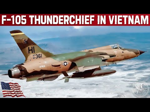 F-105 THUNDERCHIEF IN VIETNAM | There Is A Way, The &quot;Thud&quot; In Combat | Upscaled Documentary