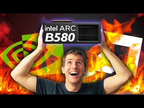 THE INTEL ARC B580 IS ACTUALLY GREAT &amp; AFFORDABLE