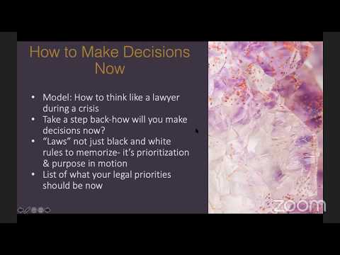 See You on the Other Side: How to Make Legal and Business Decisions Now...