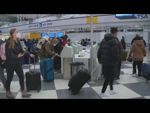 Airports preparing for potential blizzard ahead of Christmas