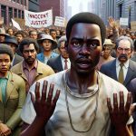 Protest Tensions Erupt: Young Man Denies Charges! Will Justice Prevail?